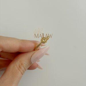 ANILLO CISNE DORADO