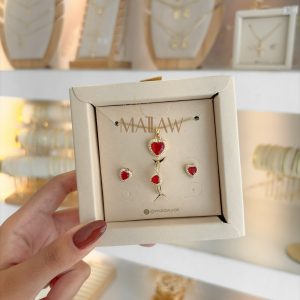 SET PROMESA ROJO COMPLETO